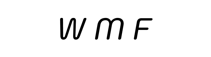 Kodchasan Medium Italic  Free Fonts Download