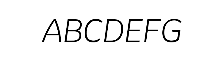 Krub Light Italic  Free Fonts Download