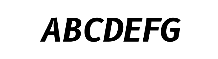 B612 Bold Italic  Free Fonts Download