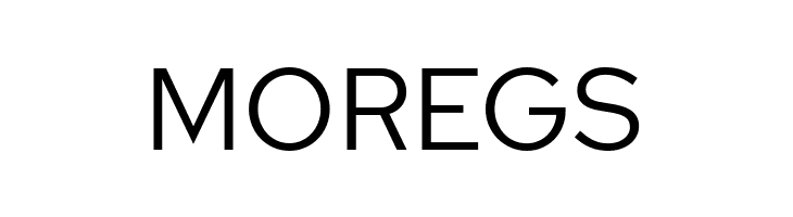 MOREGS Red Hat Text Font