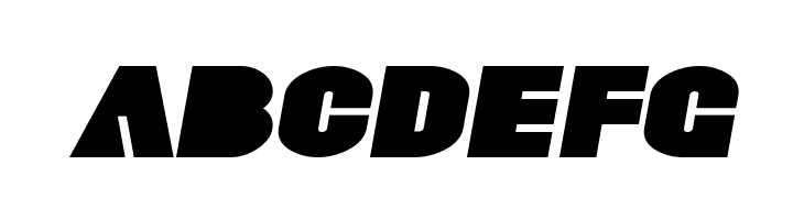 SF Fortune Wheel Extended Italic  Free Fonts Download