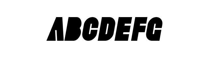 SF Fortune Wheel Condensed Italic  Free Fonts Download