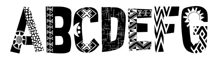 African Style  Free Fonts Download