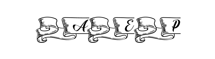 Kaldevaderibbon  Free Fonts Download