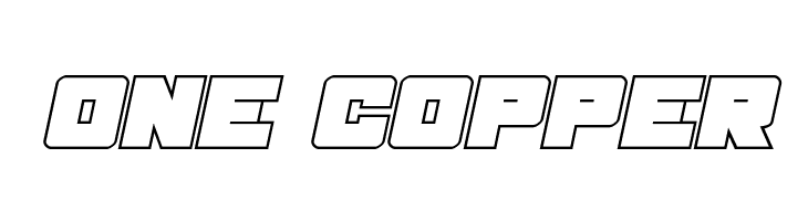 Samurai Terrapin Outline Italic  Free Fonts Download