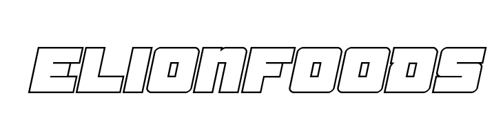 Samurai Terrapin Outline Italic  Free Fonts Download