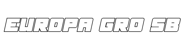 Samurai Terrapin Outline Italic  Free Fonts Download