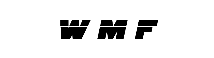 Samurai Terrapin Laser Italic  Free Fonts Download