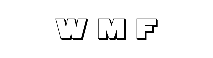 Samurai Terrapin 3D  Free Fonts Download