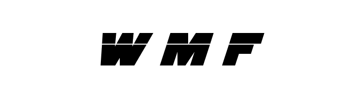 Samurai Terrapin Laser Super-Italic  Free Fonts Download