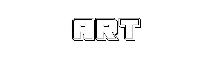 Samurai Terrapin Engraved  Free Fonts Download