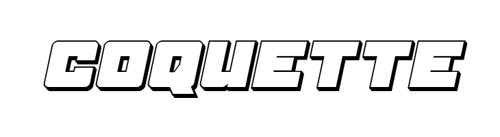 Samurai Terrapin 3D Italic  Free Fonts Download