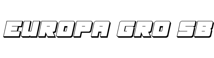 Samurai Terrapin 3D Italic  Free Fonts Download