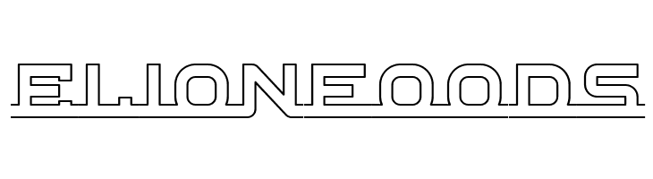 Connected Hollow Regular  Free Fonts Download