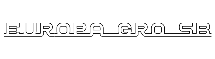 Connected Hollow Regular  Free Fonts Download