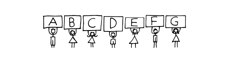 Alpha Kids Regular  Free Fonts Download