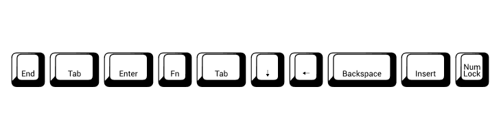 212 Keyboard  Free Fonts Download