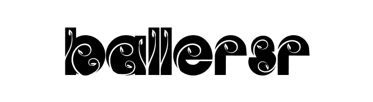 GARDEN BLACK PERSONAL USE Regular  Free Fonts Download