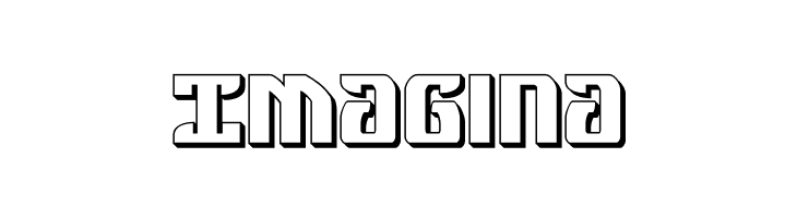 Federal Blue 3D  Free Fonts Download