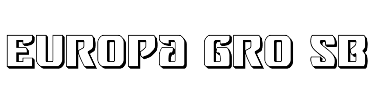 Federal Blue 3D  Free Fonts Download