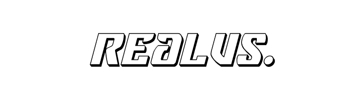 Federal Blue 3D Italic  Free Fonts Download