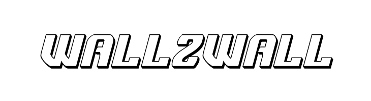 Federal Blue 3D Italic  Free Fonts Download