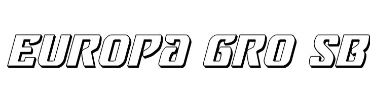 Federal Blue 3D Italic  Free Fonts Download
