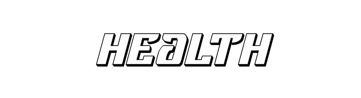 Federal Blue 3D Italic  Free Fonts Download