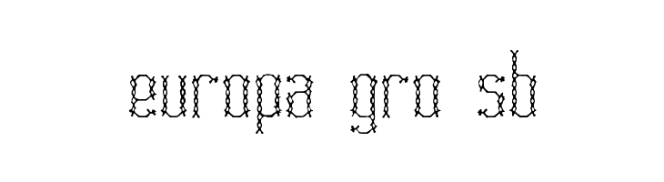 Fascii Cross BRK  Free Fonts Download