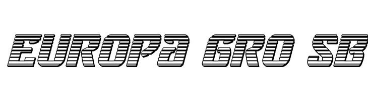Federal Blue Chrome Italic  Free Fonts Download