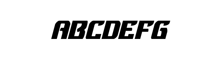 Federal Blue Bold Italic  Free Fonts Download
