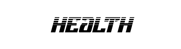 Federal Blue Halftone Italic  Free Fonts Download