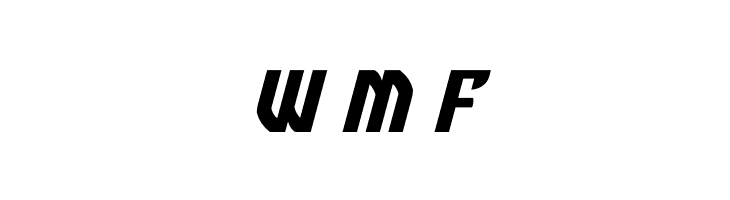 Federal Blue Condensed Italic  Free Fonts Download