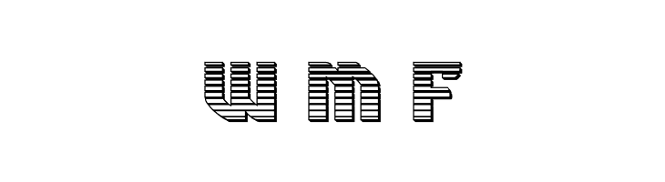 Federal Blue Chrome  Free Fonts Download