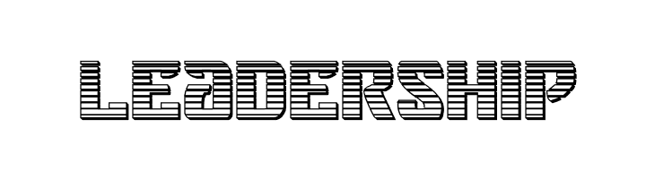 Federal Blue Chrome  Free Fonts Download