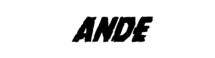 Howlin' Mad Super-Italic  Free Fonts Download