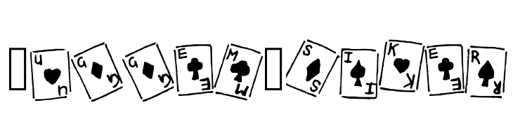 Royal Flush _ Basic Regular  Free Fonts Download