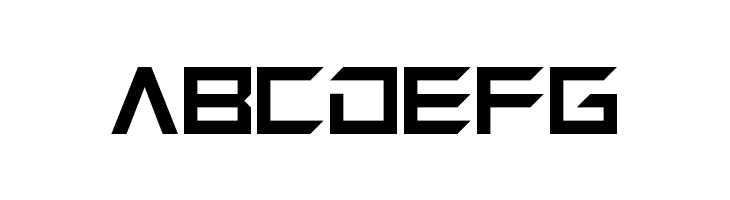 Megabot Five  Free Fonts Download