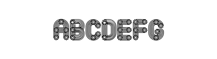 Mechanismo Regular  Free Fonts Download