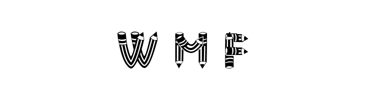 Pencil Letters Regular  Free Fonts Download