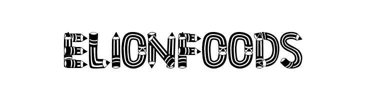 Pencil Letters Regular  Free Fonts Download