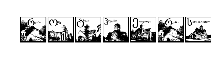 Thart_OldGeorgianArchitecture  Free Fonts Download