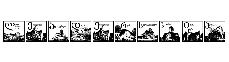 Thart_OldGeorgianArchitecture  Free Fonts Download