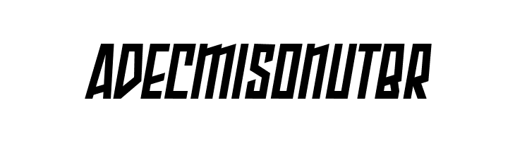 Armor Piercing 2.0 BB Italic  Free Fonts Download