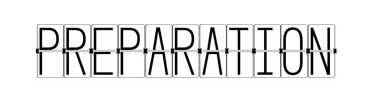 FLIPclockWhite  Free Fonts Download