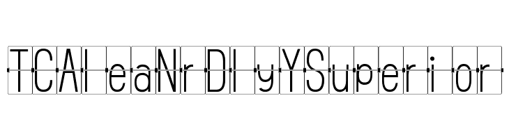 FLIPclockWhite  Free Fonts Download