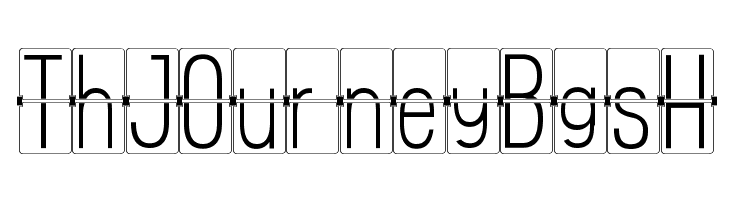 FLIPclockWhite  Free Fonts Download