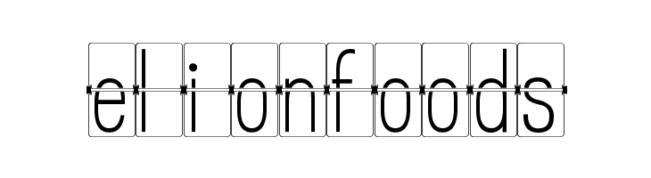 FLIPclockWhite  Free Fonts Download