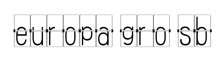 FLIPclockWhite  Free Fonts Download