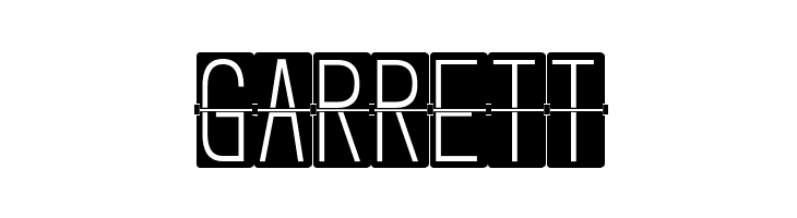 FLIPclockBlack  Free Fonts Download